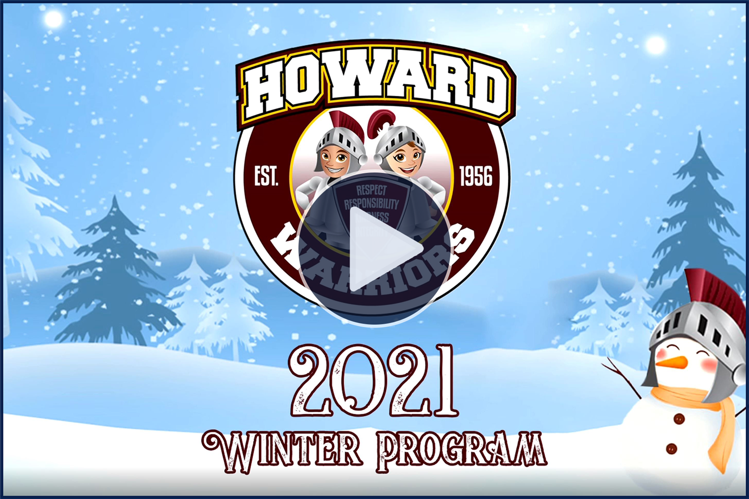 Video: Howard 2021 Winter Program - Click Here to View